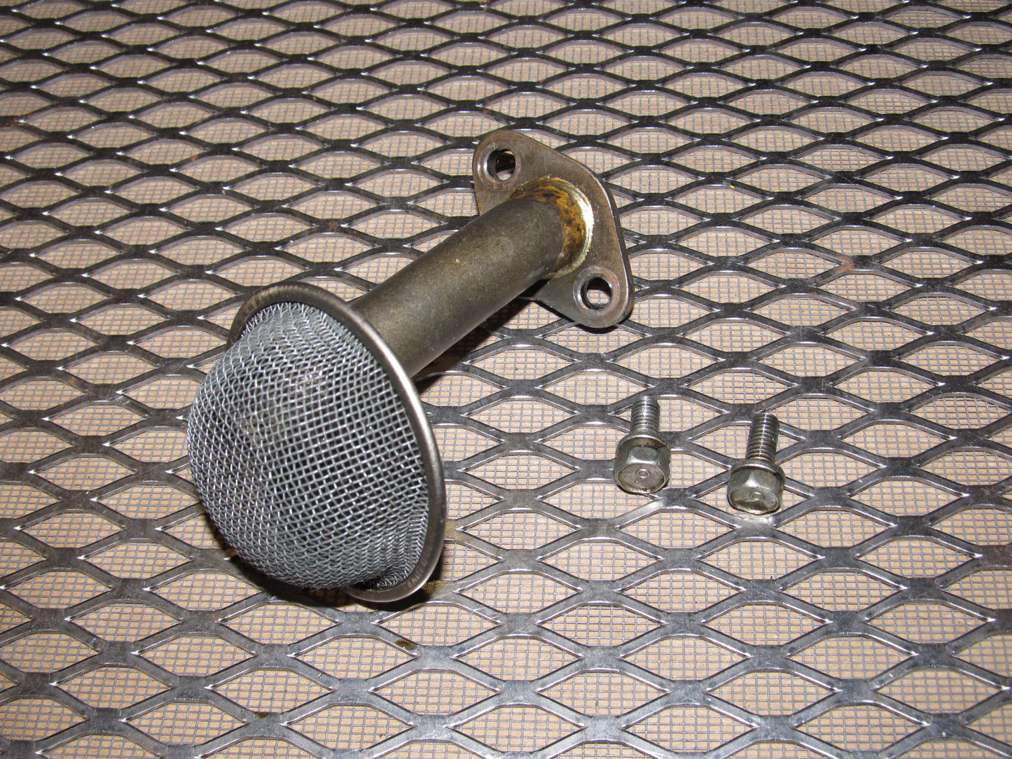 84 85 Mazda RX7 OEM Oil Pump Pick Up Tube - 12A