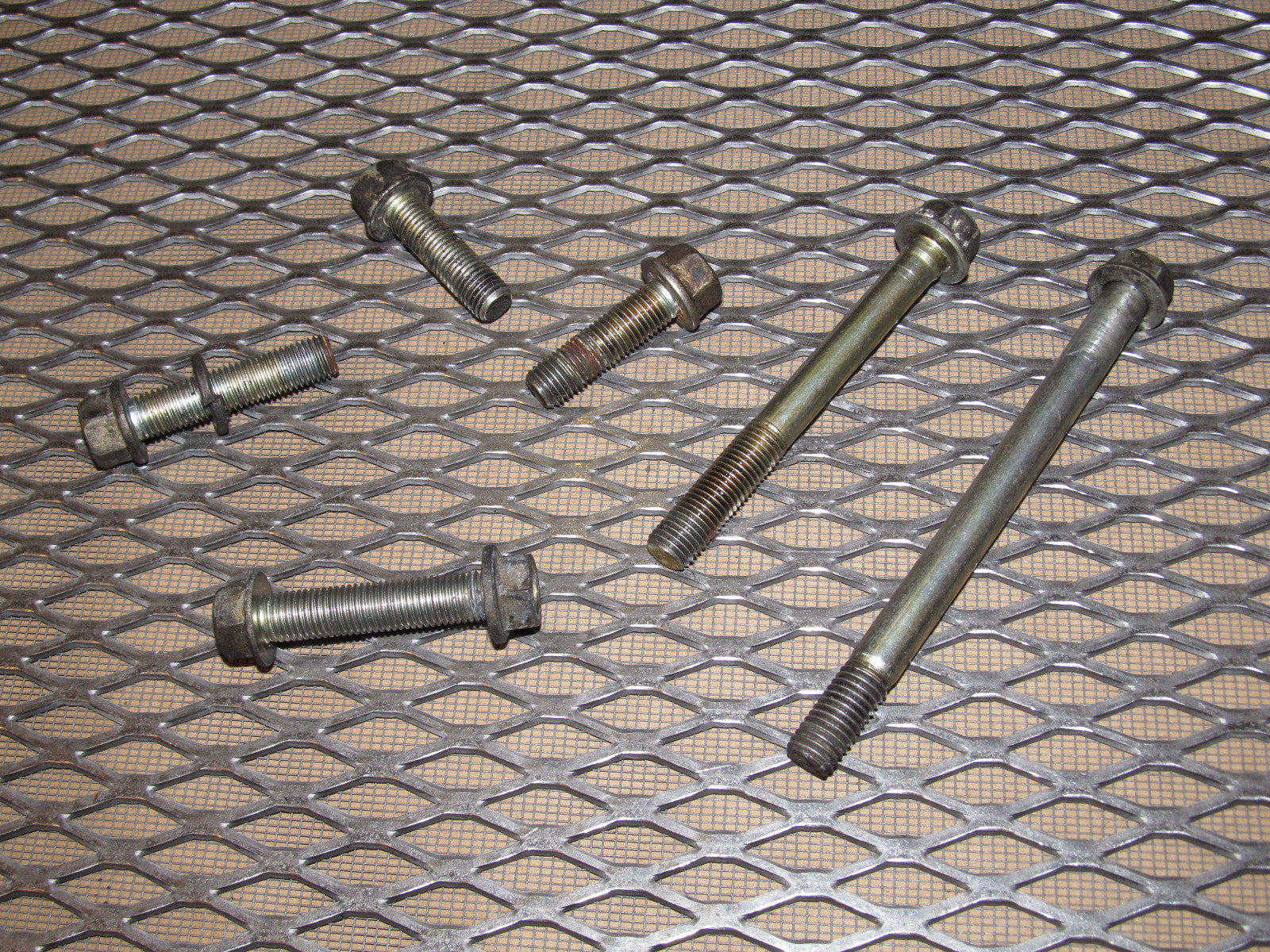 84 85 Mazda RX7 OEM M/T Transmission Mounting Bolt Set