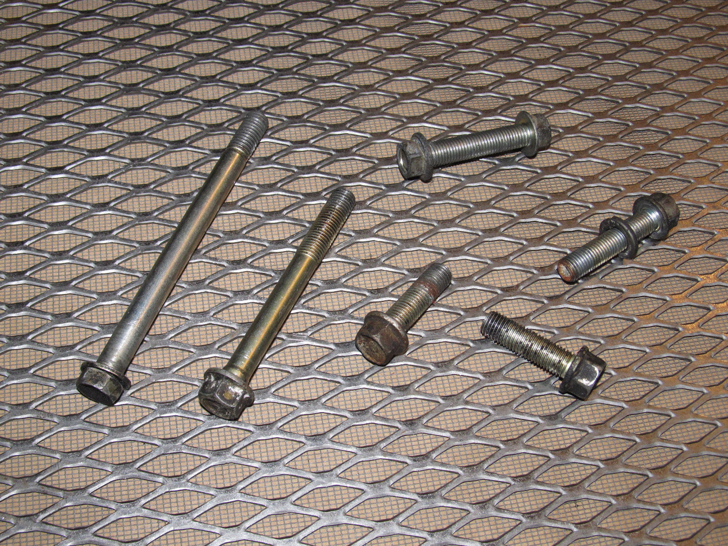 84 85 Mazda RX7 OEM M/T Transmission Mounting Bolt Set