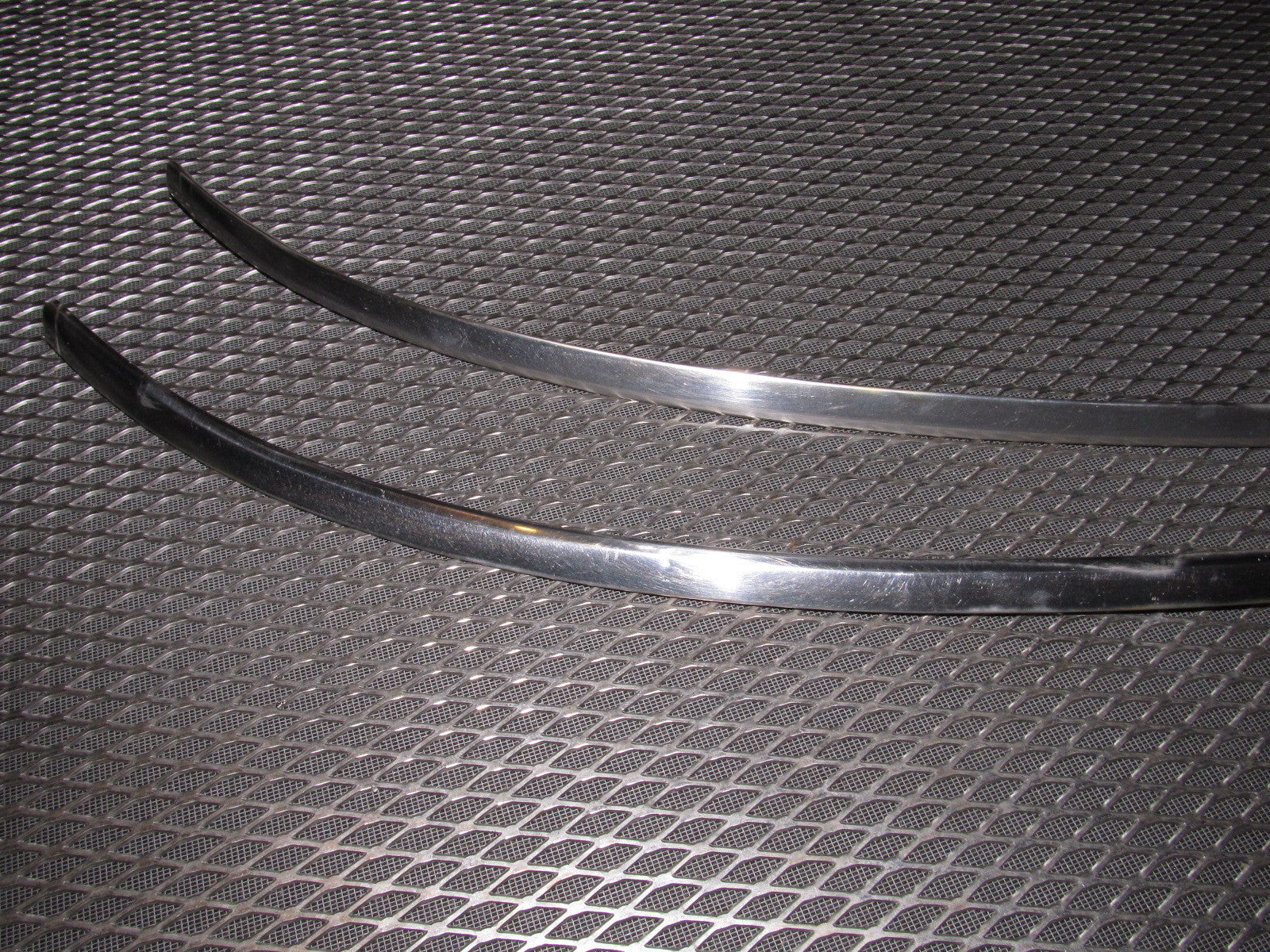 81 82 83 Datsun 280zx OEM 2+0 Windshield & Door Chrome Moulding Set