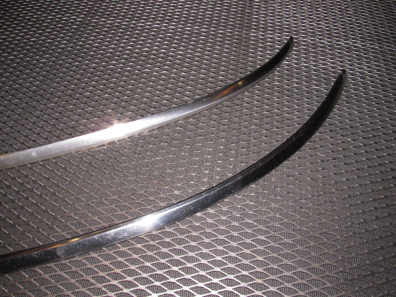 81 82 83 Datsun 280zx OEM 2+0 Windshield & Door Chrome Moulding Set