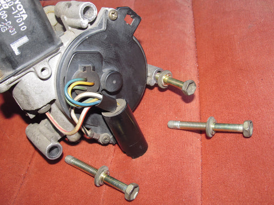 85 86 Toyota MR2 OEM Headlight Motor Mounting Bolt - Set