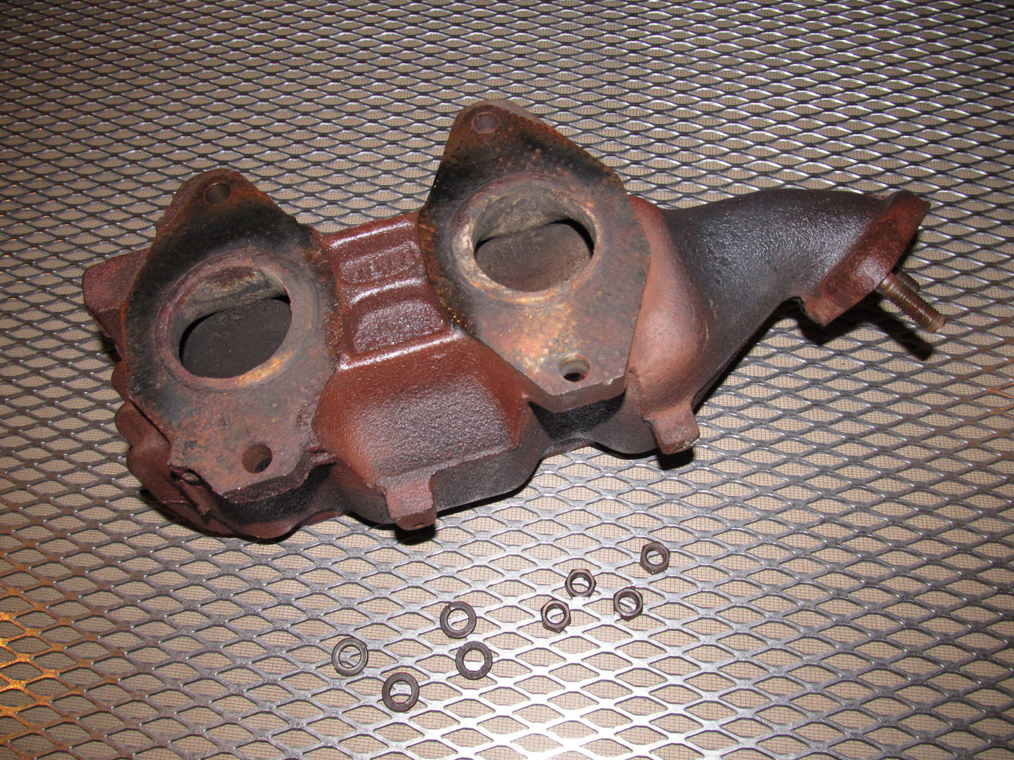 84 85 Mazda RX7 OEM Exhaust Manifold