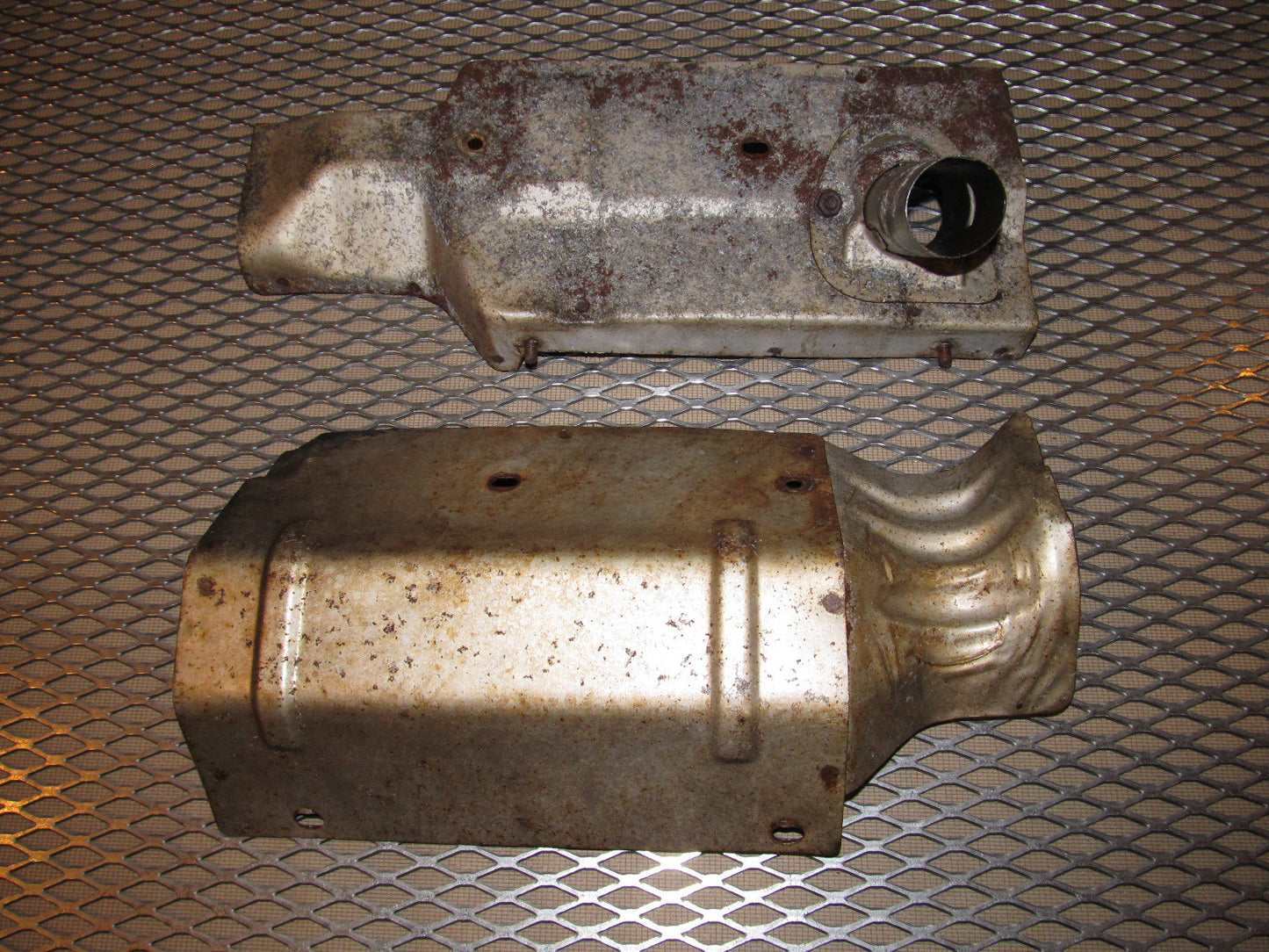 84 85 Mazda RX7 OEM Exhaust Manifold Heat Shield