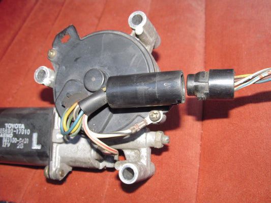 85 86 Toyota MR2 OEM Headlight Motor Pigtail Harness - Set