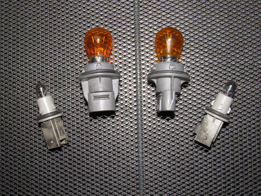 01 02 03 Acura CL OEM Headlight Signal & Corner Light Bulb Socket Set