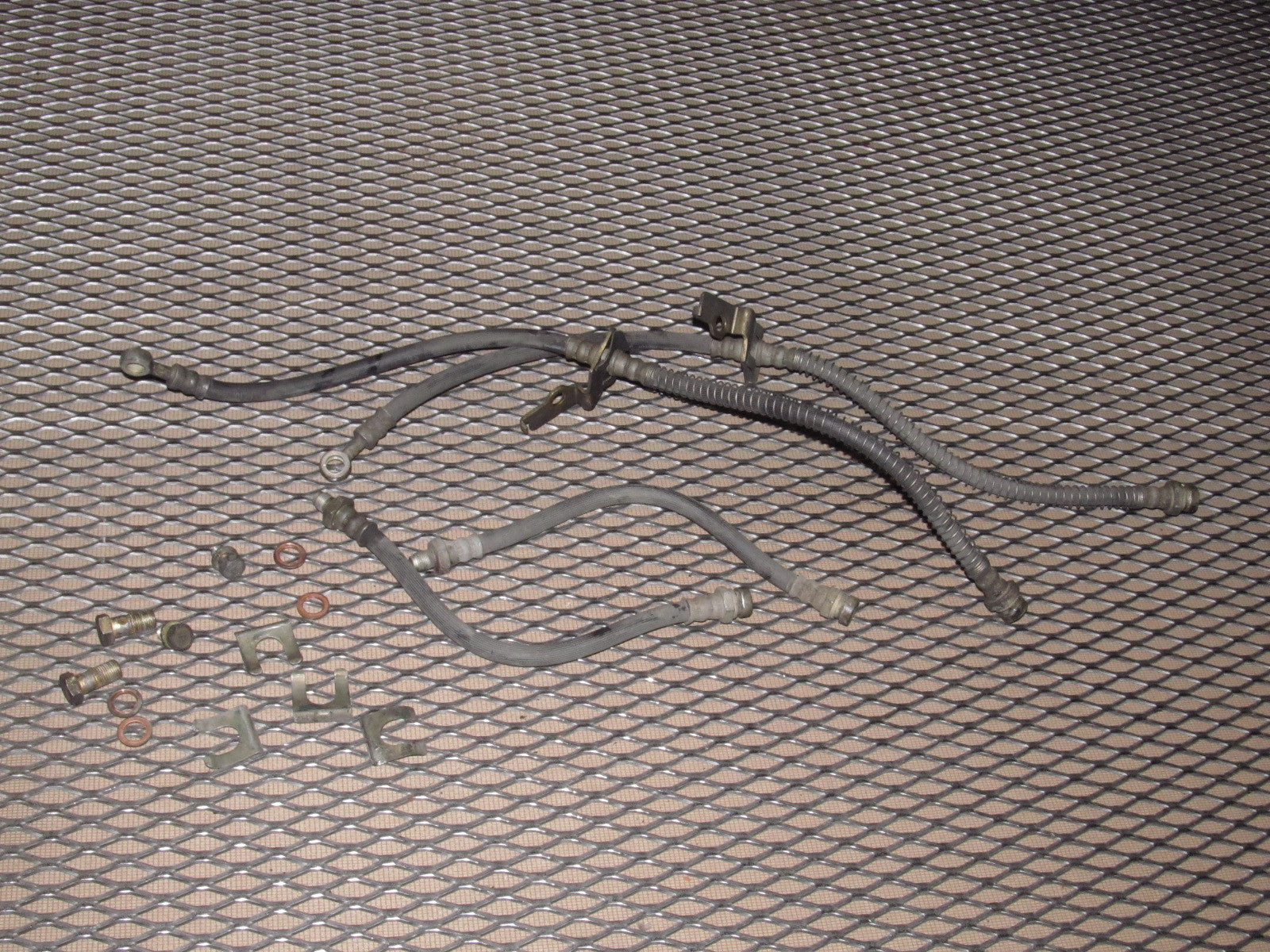 97 98 99 Mitsubishi Eclipse OEM 2.0 NA Brake Hose - Set