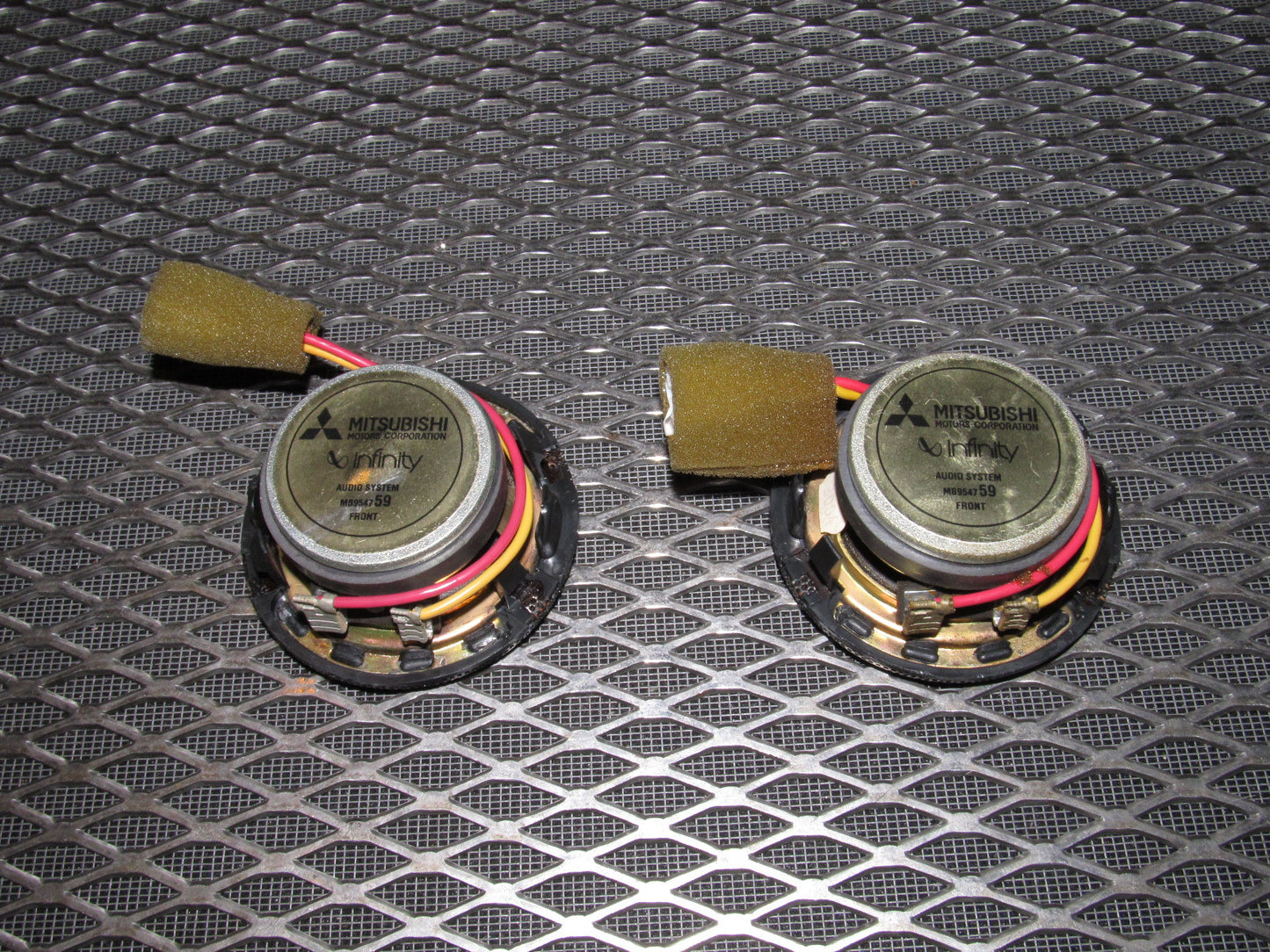 94 95 96 97 Mitsubishi 3000GT OEM Dash Speaker Set
