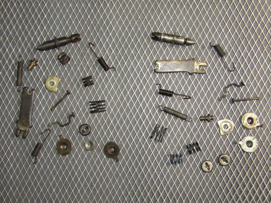 87-91 Toyota Crown Royal Saloon OEM Drum Brake Hardware - Rear Set