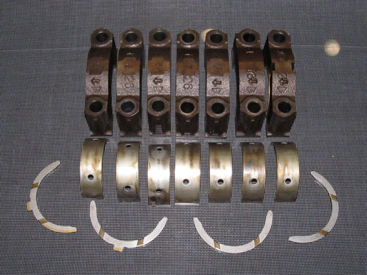 86 87 88 Toyota Supra 7M-GE OEM Crankshaft Main Bearing Cap Set