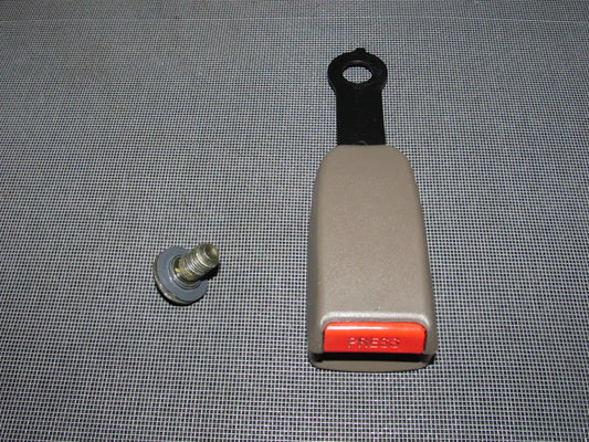 94-01 Acura Integra OEM Coupe Brown Seat Belt Buckle - Front Passenger Side - Front Right