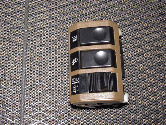 1987-1989 Nissan 300zx OEM Defroster Fog Light & Wiper Switch