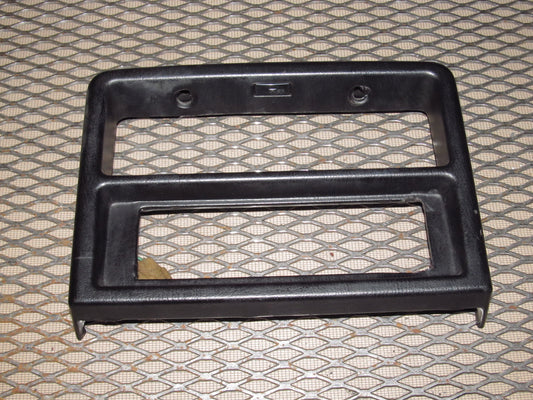 85 86 Toyota MR2 OEM Dash Radio Climate Control Bezel Cover