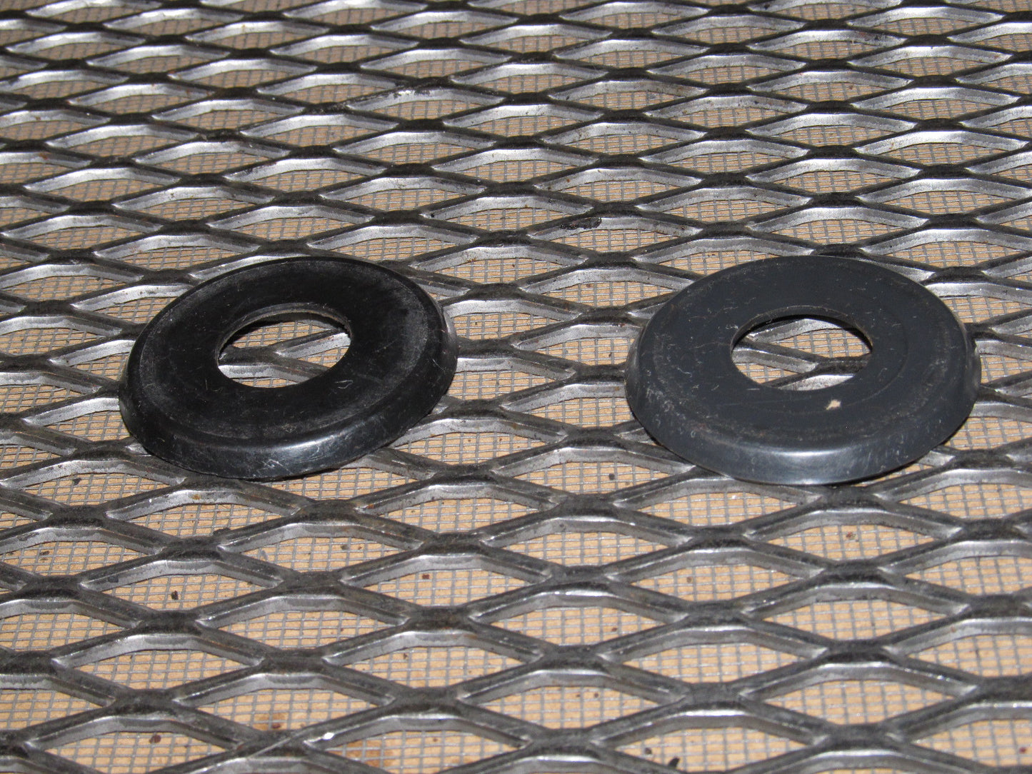 84 85 Mazda RX7 OEM Window Crank Handle Bezel Trim Set