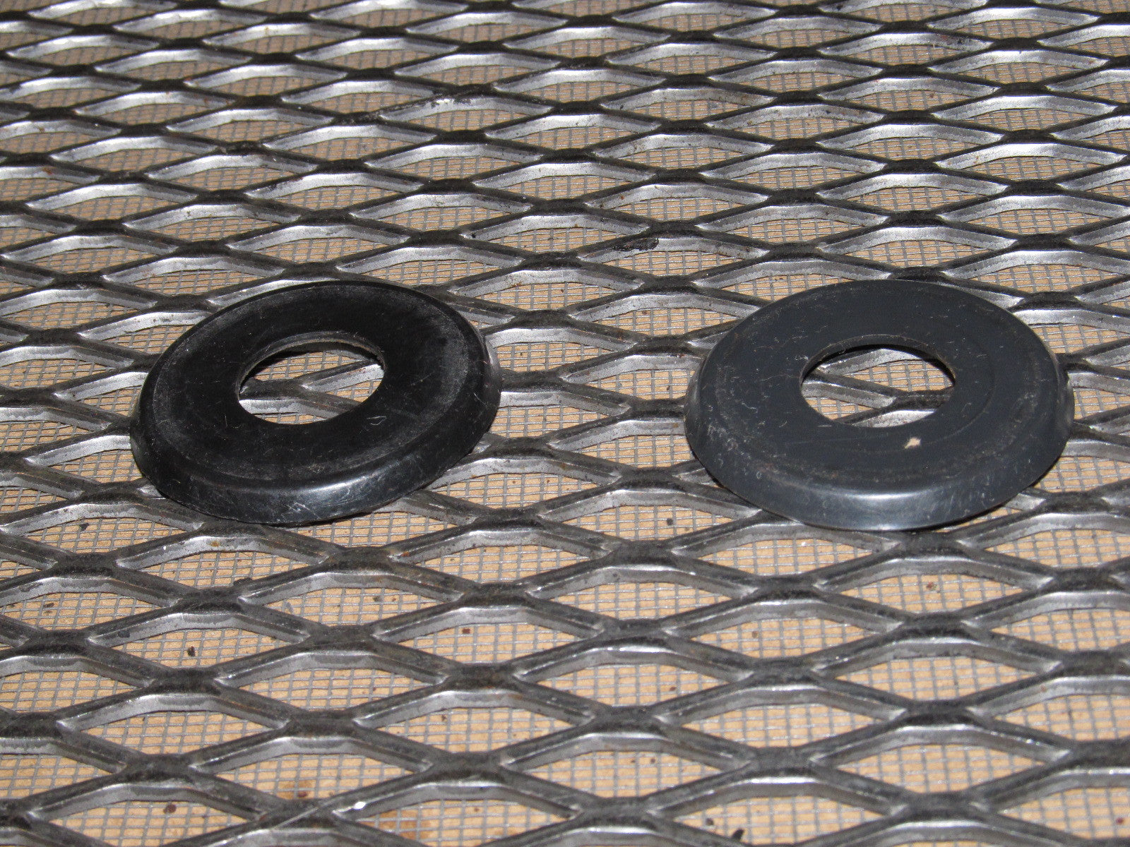 84 85 Mazda RX7 OEM Window Crank Handle Bezel Trim Set