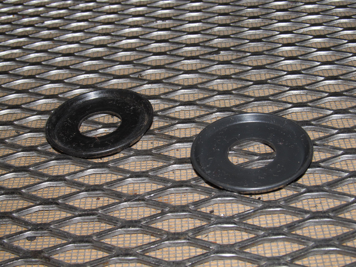 84 85 Mazda RX7 OEM Window Crank Handle Bezel Trim Set