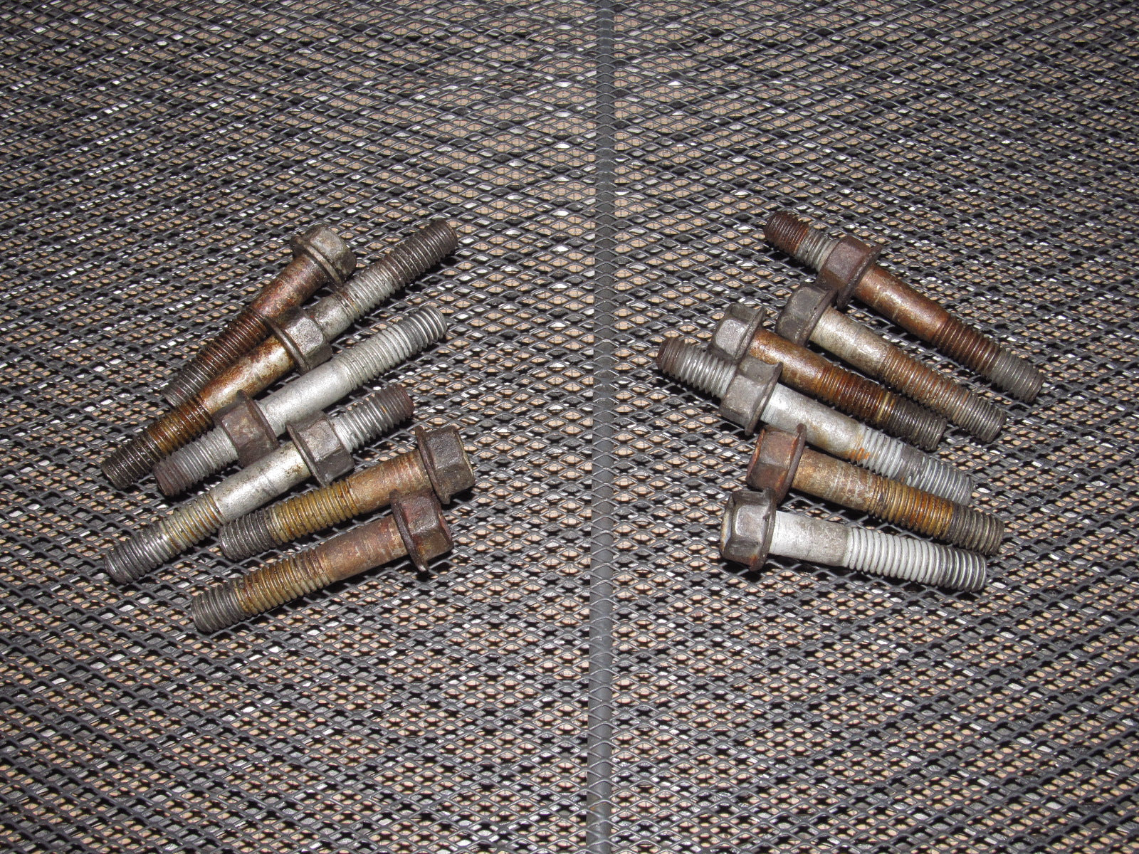 84-85 Chevrolet Corvette OEM Exhaust Manifold Mount Studs & Bolts Hardware