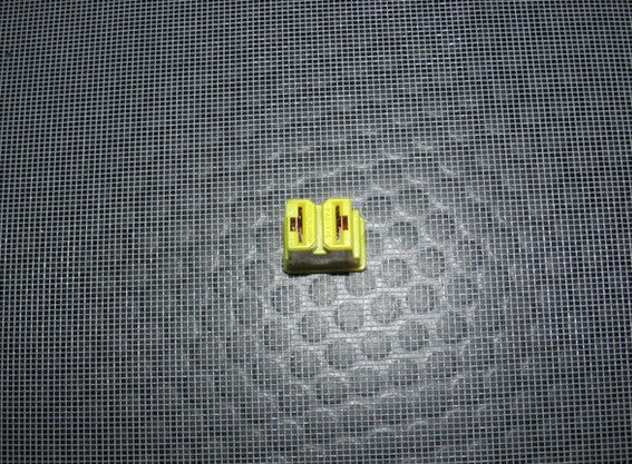 Universal 60A Pal Fuse - Yellow - 3/4 inch Bent